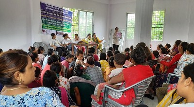 Fkb Distribution To Women From Slum Area
